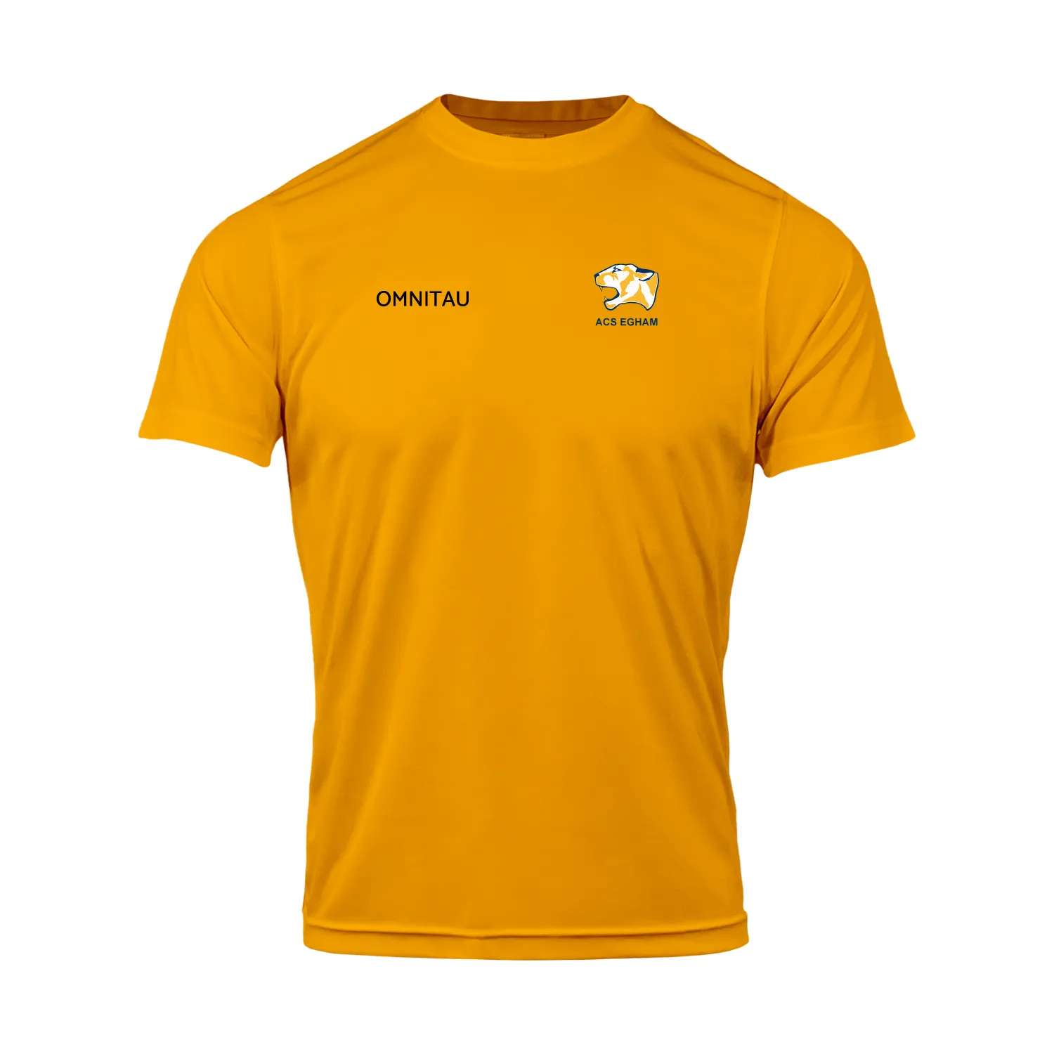 ACS Egham Staff Technical T-Shirt - Gold