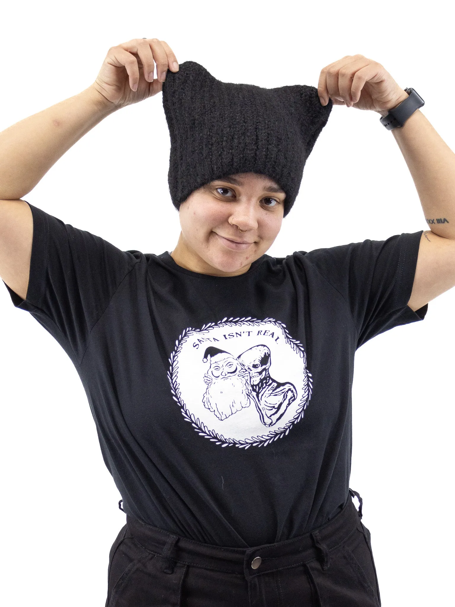 Cat Ear Fuzzy Beanie