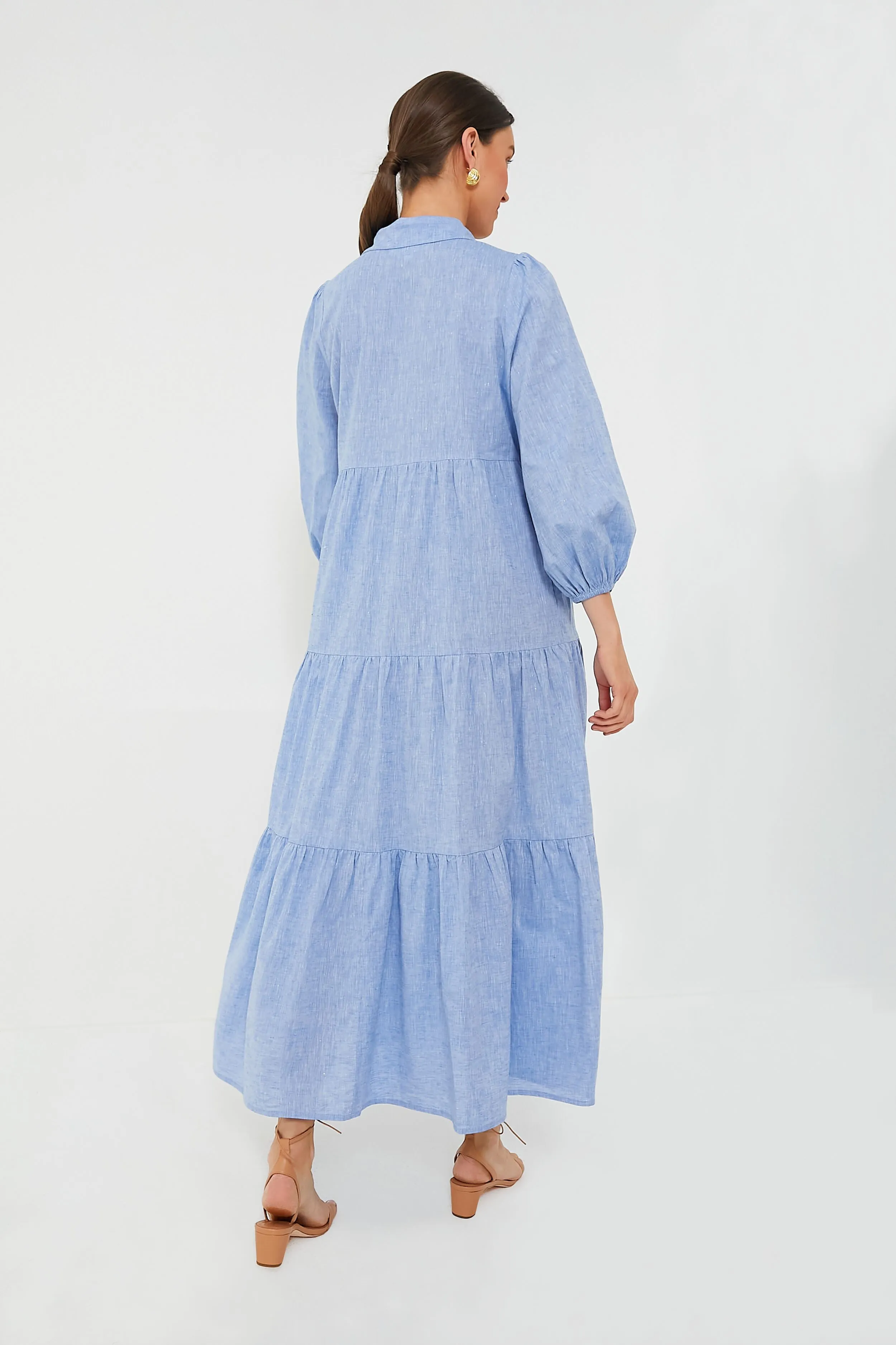 Chambray Mabel Maxi Dress