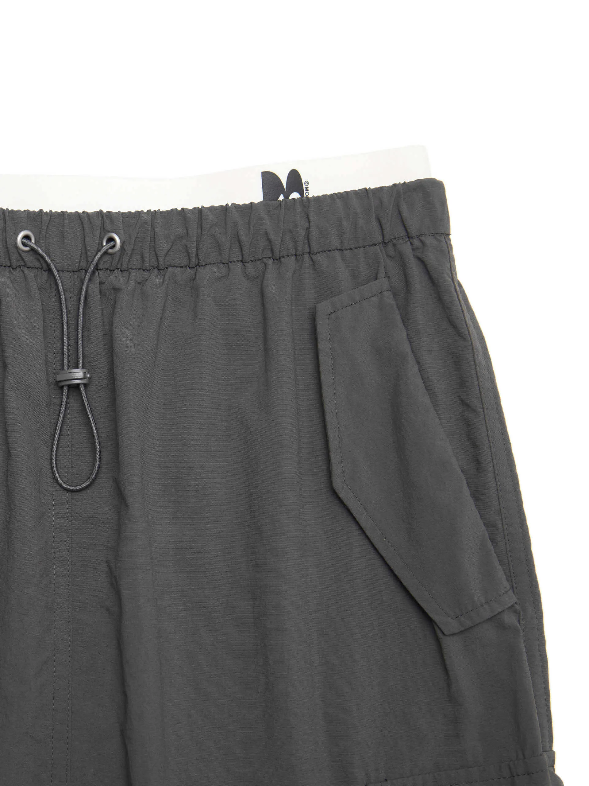 Elastic Waist Maxi Skirt