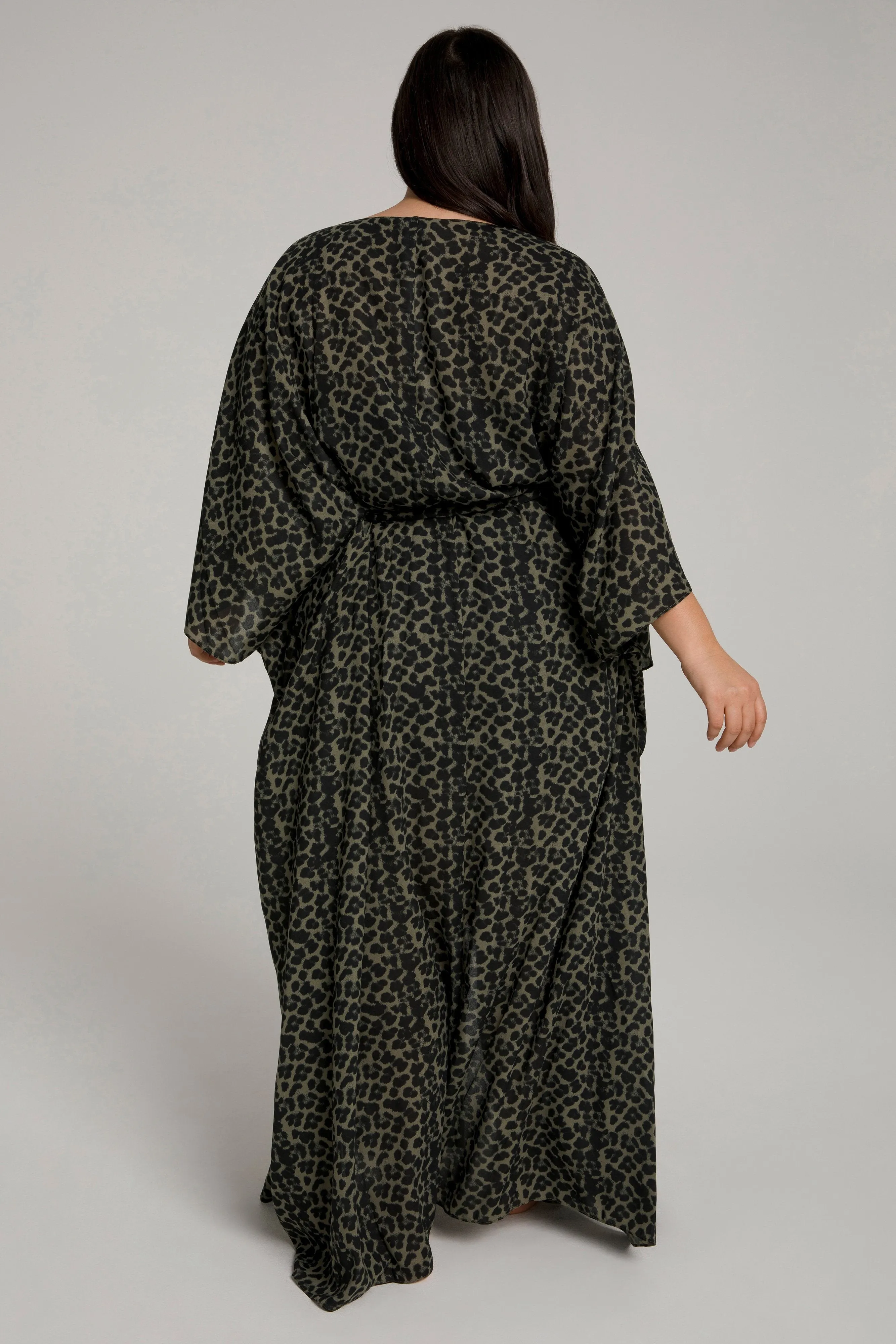 GODDESS ROBE | SAGE LEOPARD005