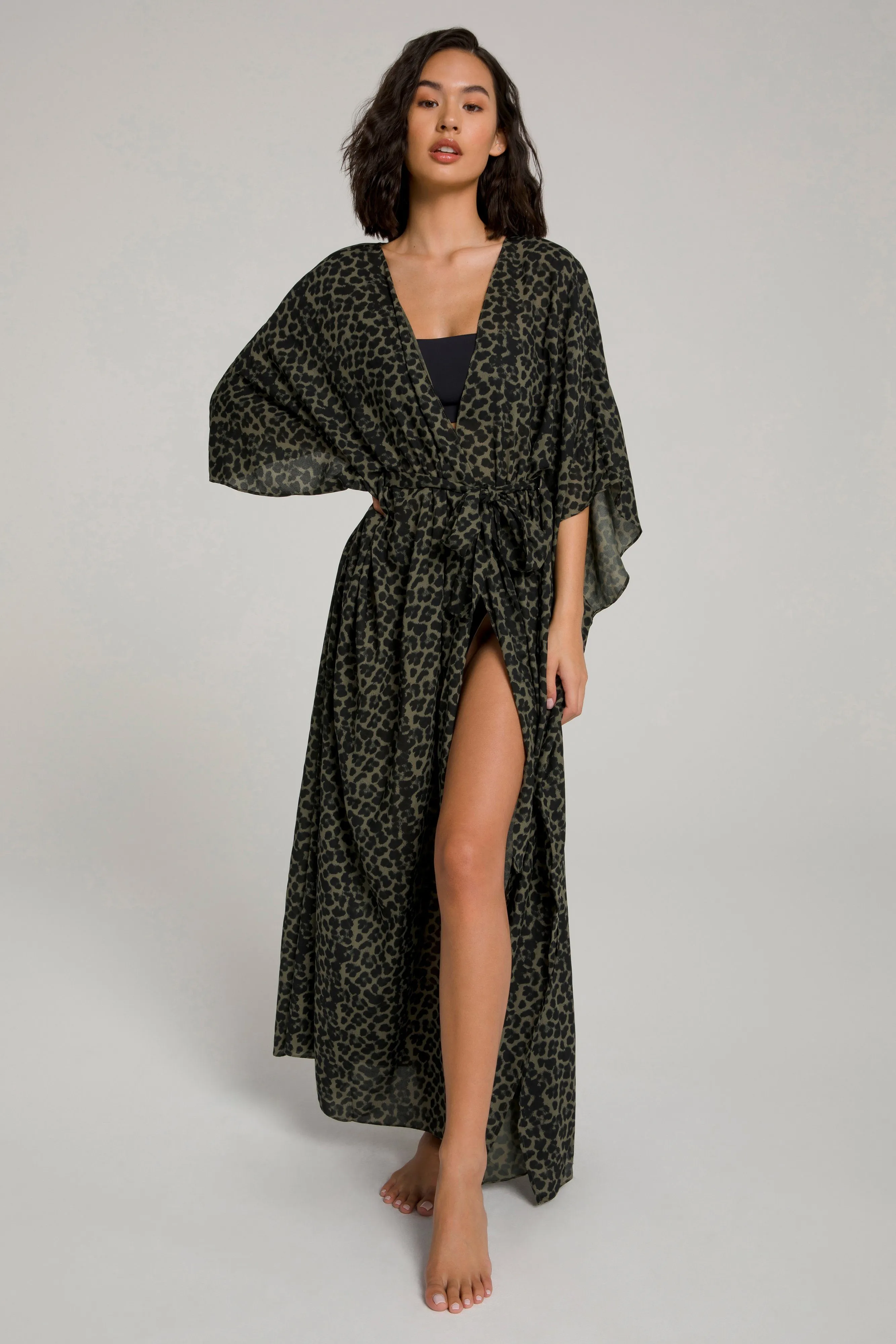 GODDESS ROBE | SAGE LEOPARD005