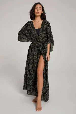 GODDESS ROBE | SAGE LEOPARD005