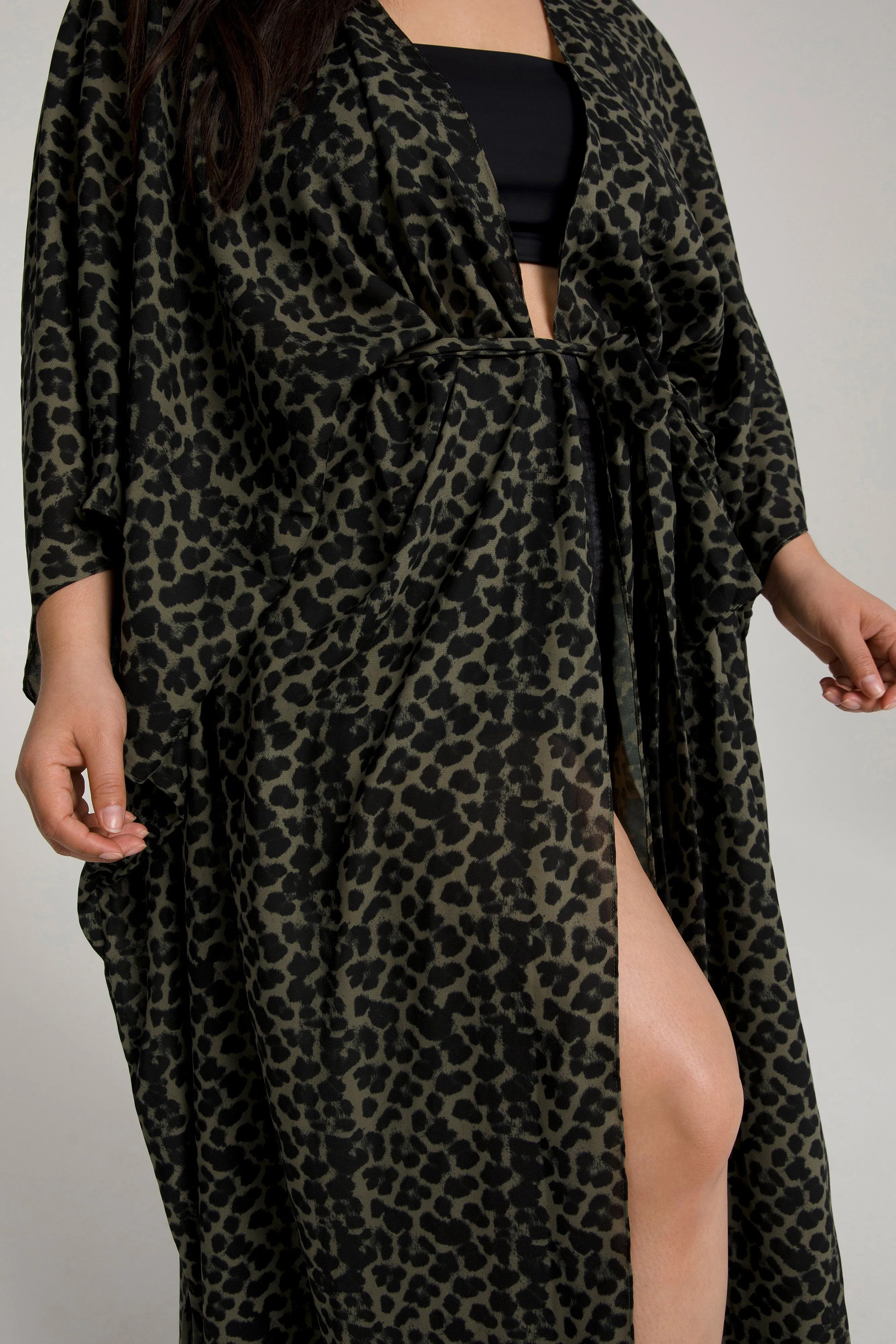 GODDESS ROBE | SAGE LEOPARD005