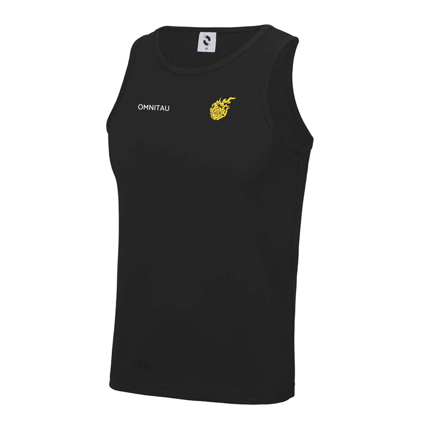 Henley Fire Netball Club Kid's Team Sports Breathable Vest - Black