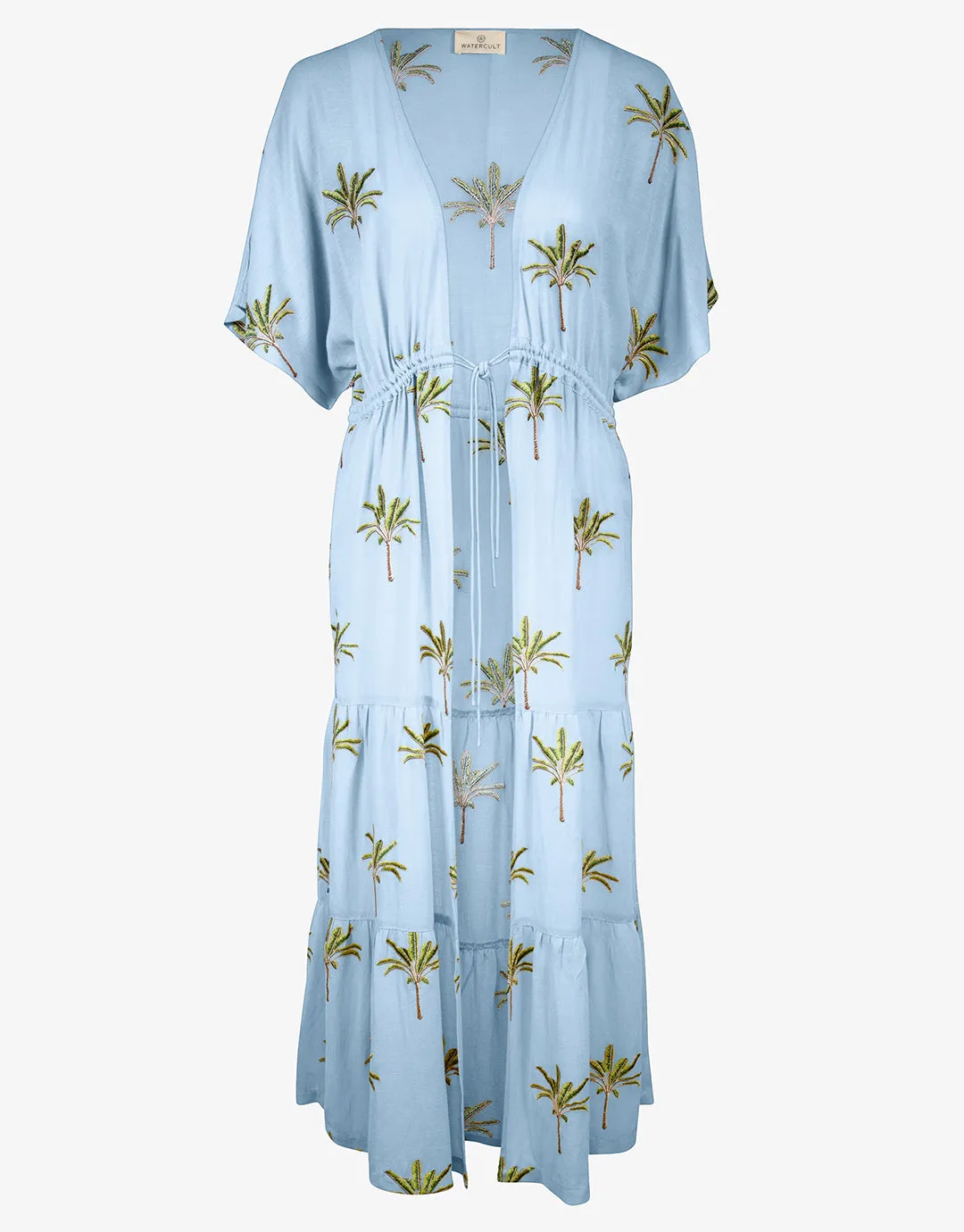 Island Souvenir Kimono - Sky