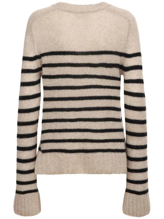 Khaite   Tilda mariner stripe cashmere sweater 