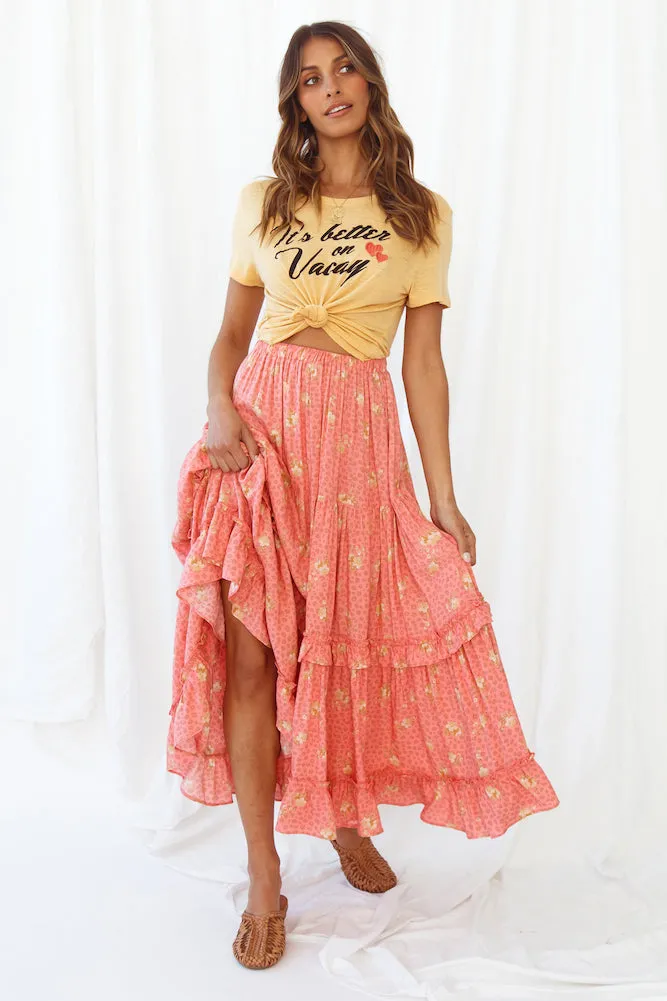 La Vie Boheme Maxi Skirt