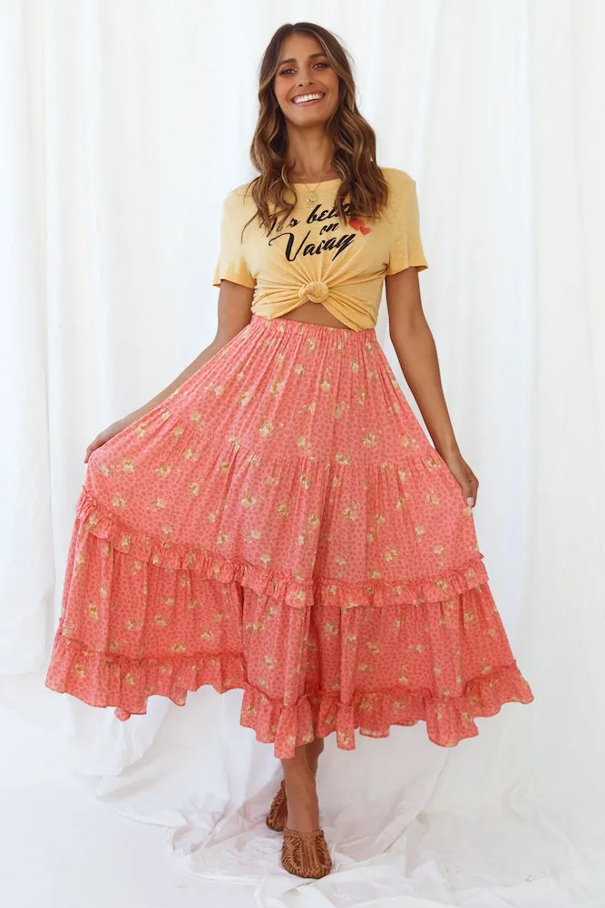 La Vie Boheme Maxi Skirt