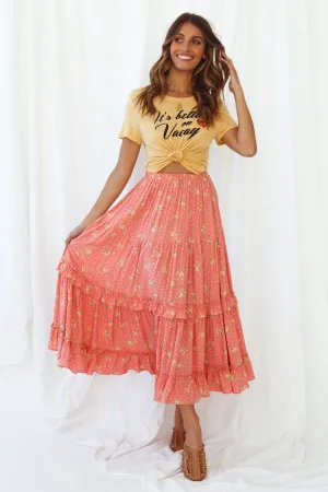 La Vie Boheme Maxi Skirt