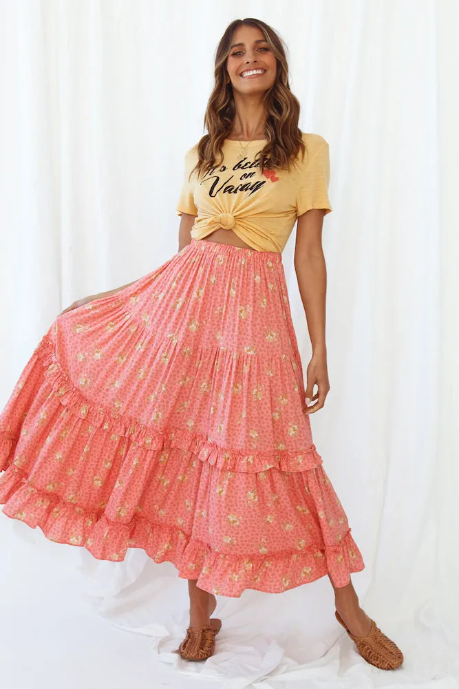La Vie Boheme Maxi Skirt