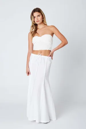 Linen Maxi Skirt