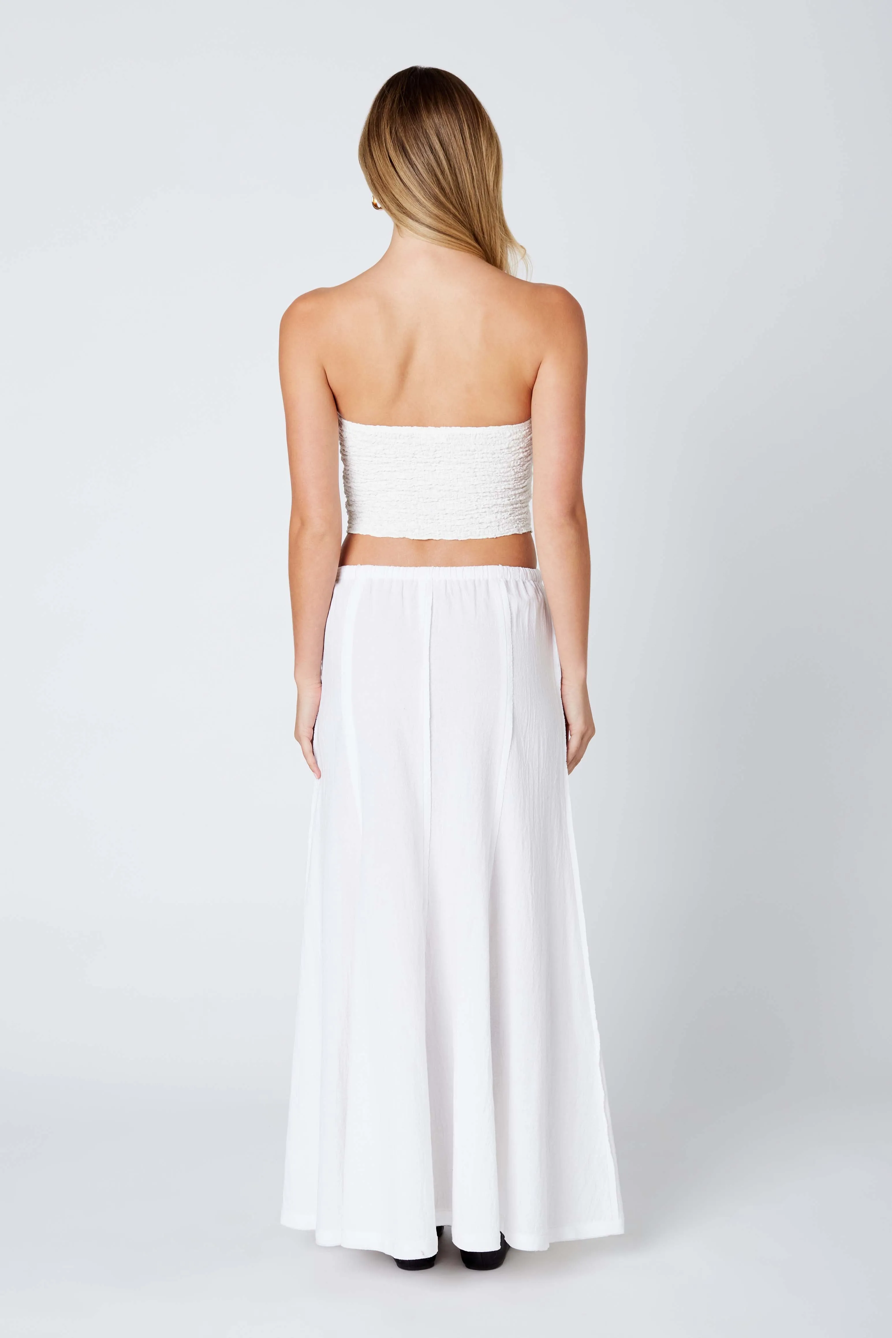 Linen Maxi Skirt