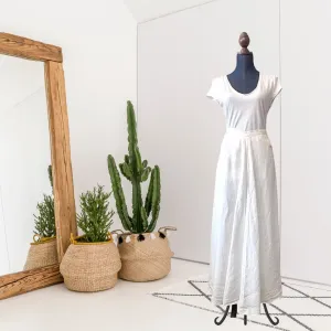 Linen Maxi Skirt