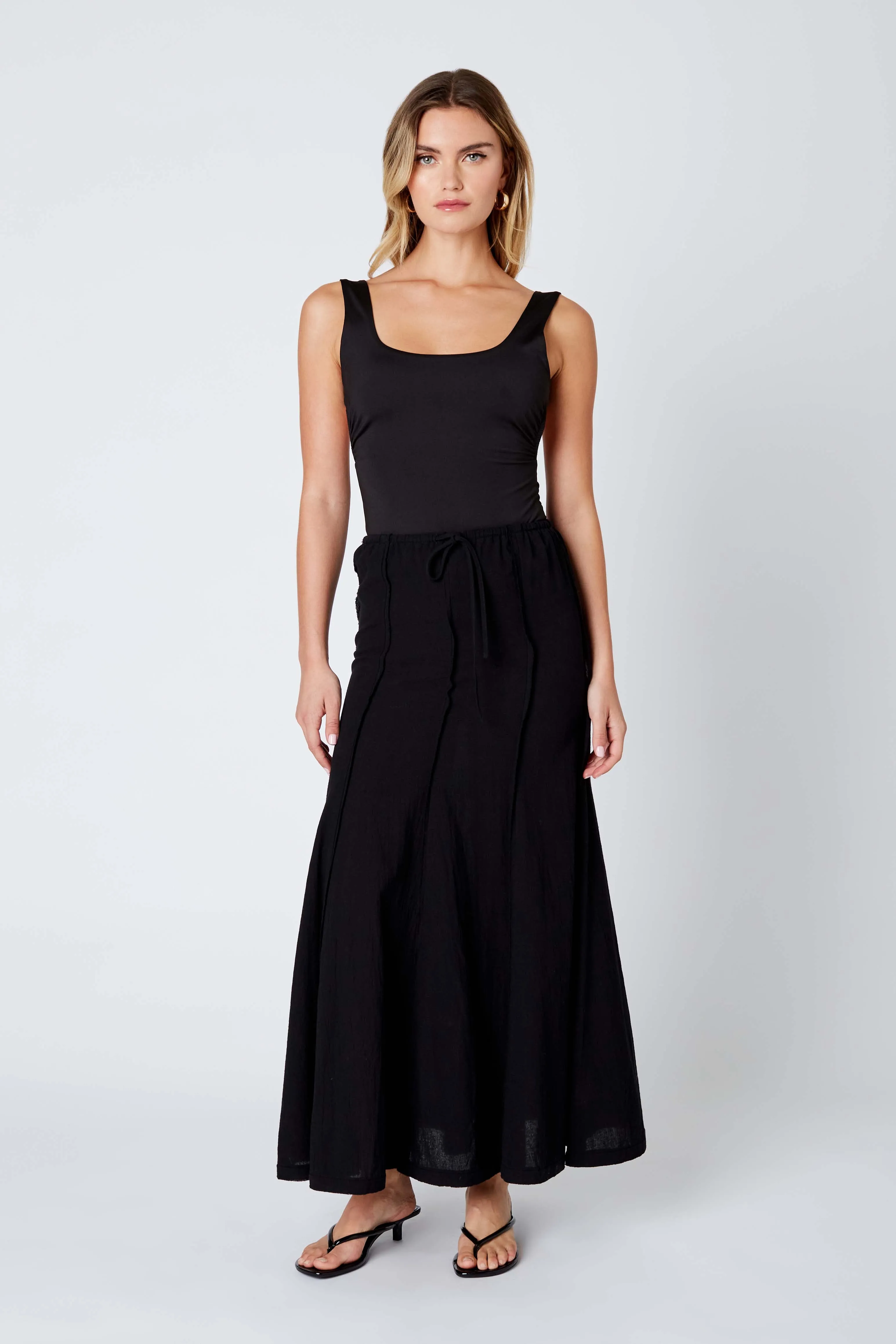 Linen Maxi Skirt