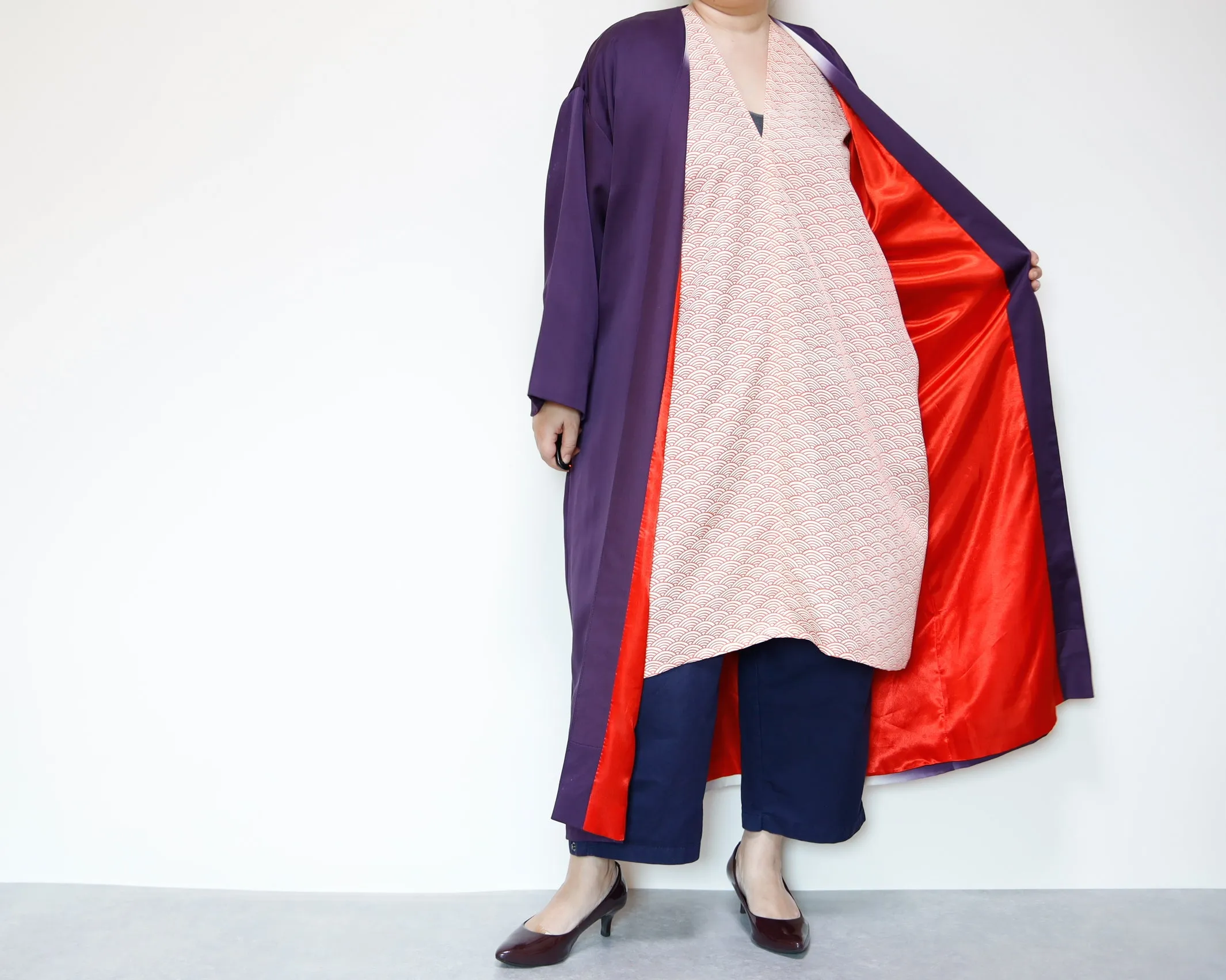 <D10-010> KIMONO Square Dress