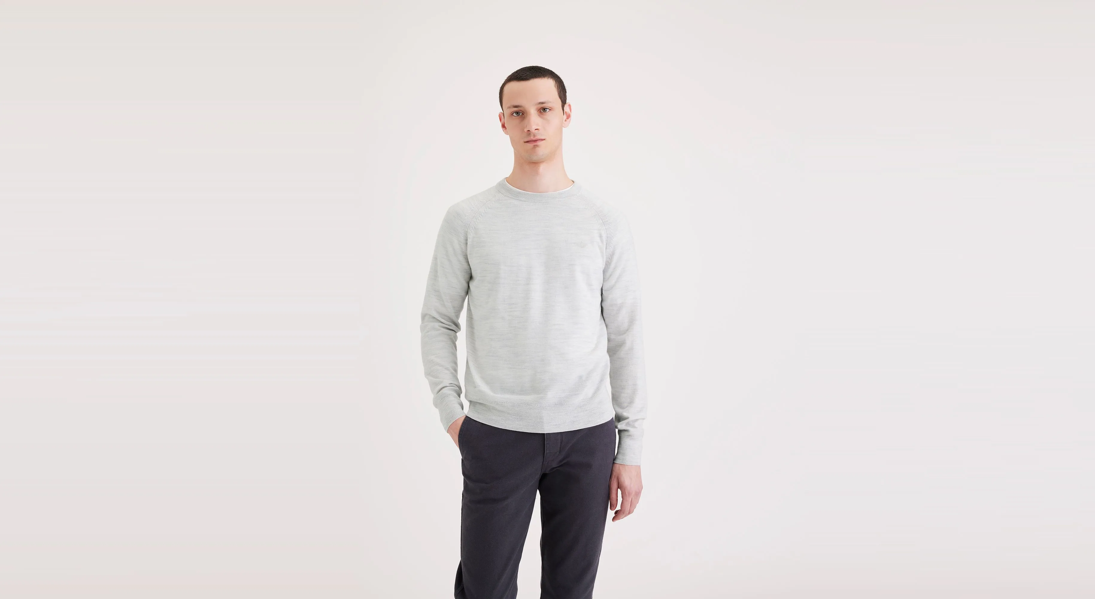 Men's Regular Fit Crewneck Sweater