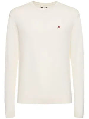 Napapijri   Decadur 5 cotton crewneck sweater 