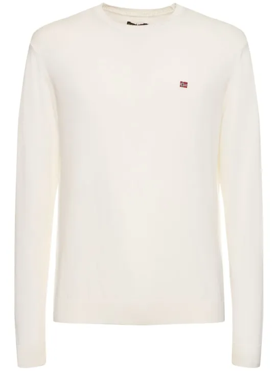 Napapijri   Decadur 5 cotton crewneck sweater 