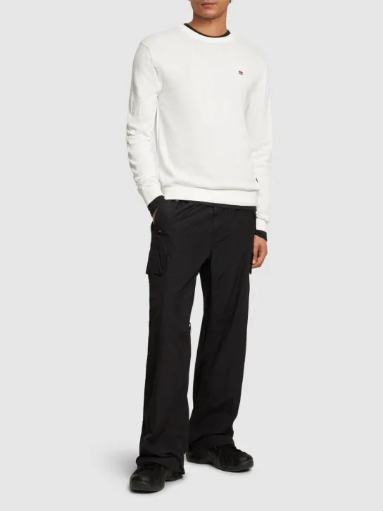 Napapijri   Decadur 5 cotton crewneck sweater 
