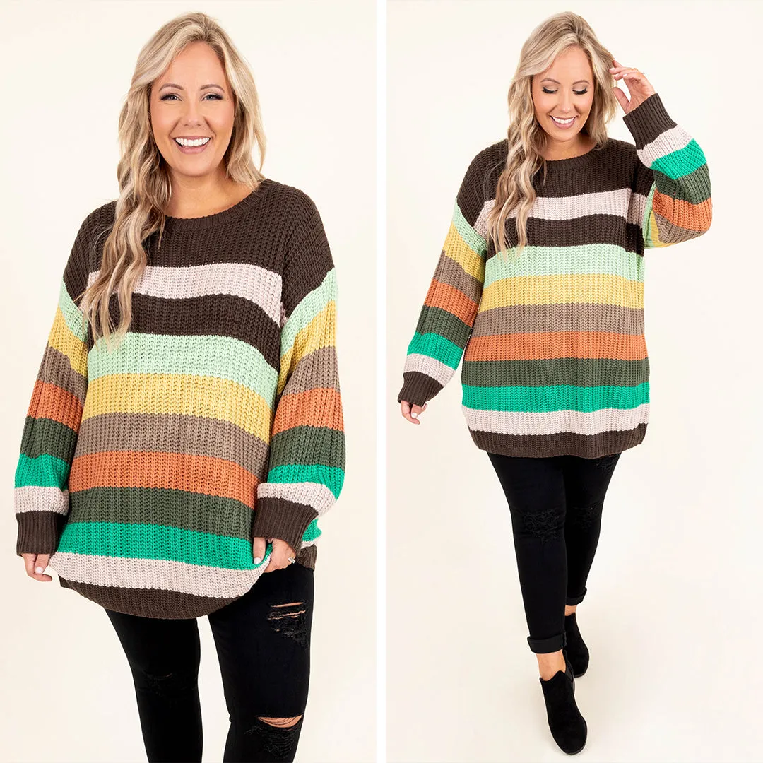 New Hello's Sweater, Brown