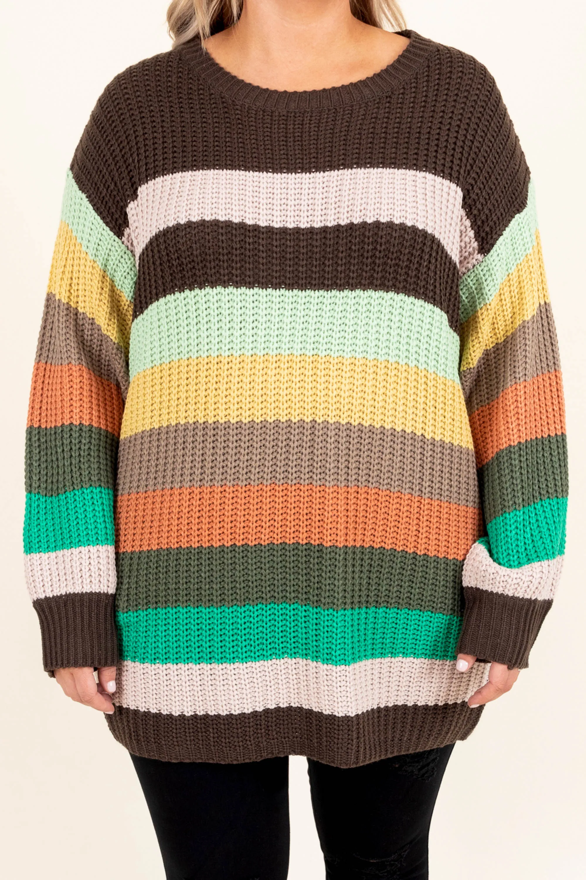 New Hello's Sweater, Brown