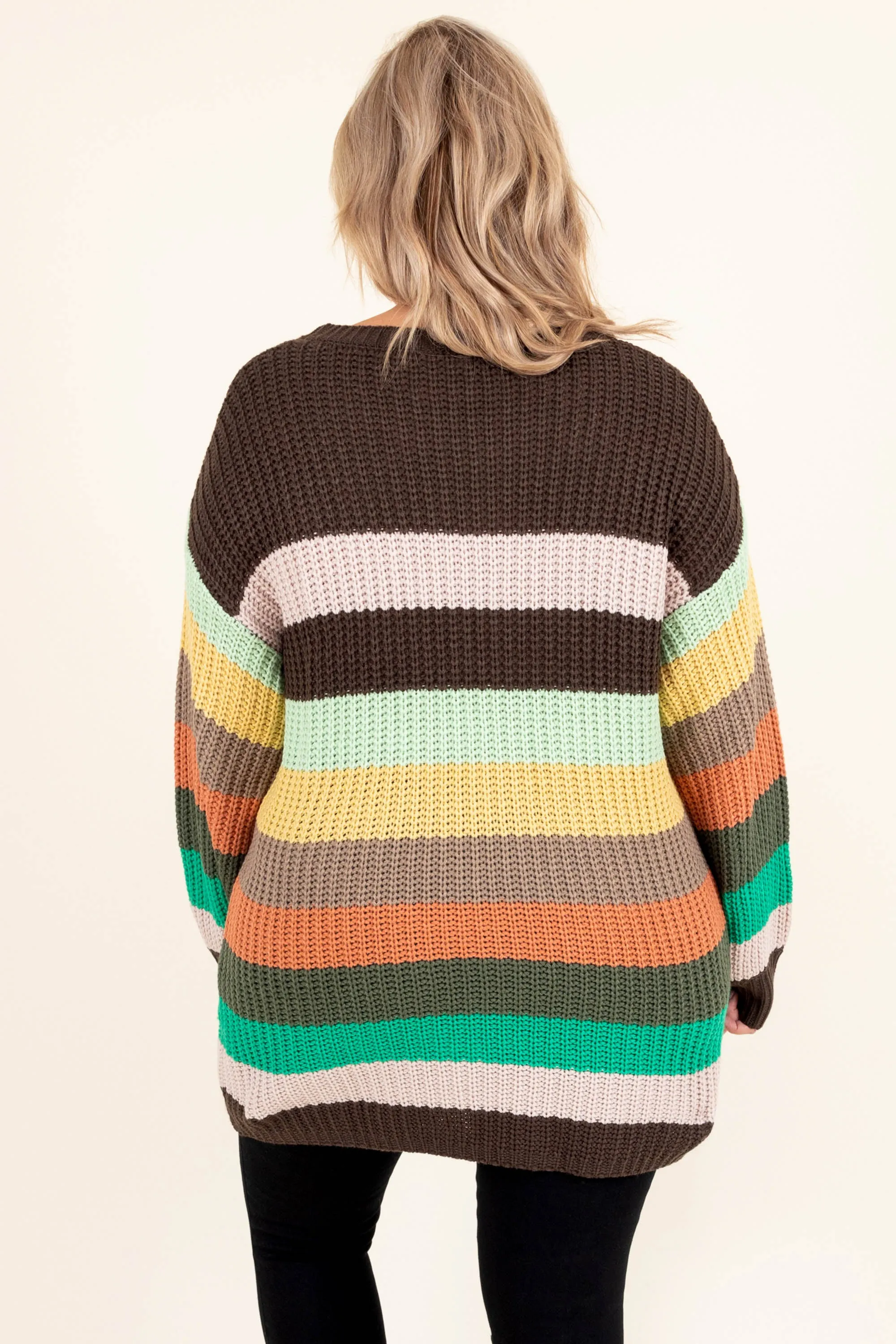 New Hello's Sweater, Brown