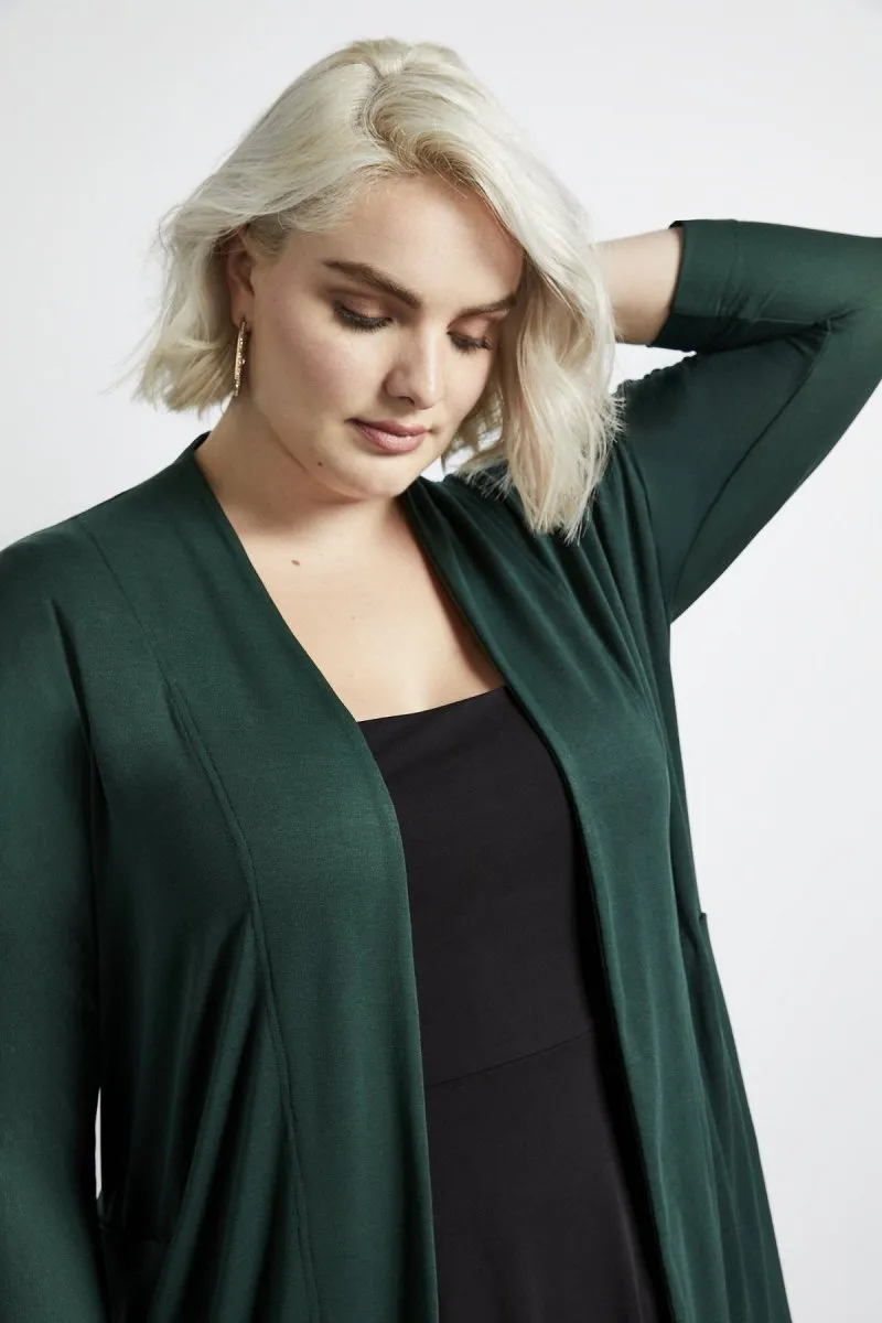 Oki Relaxed Cardi in Jungle