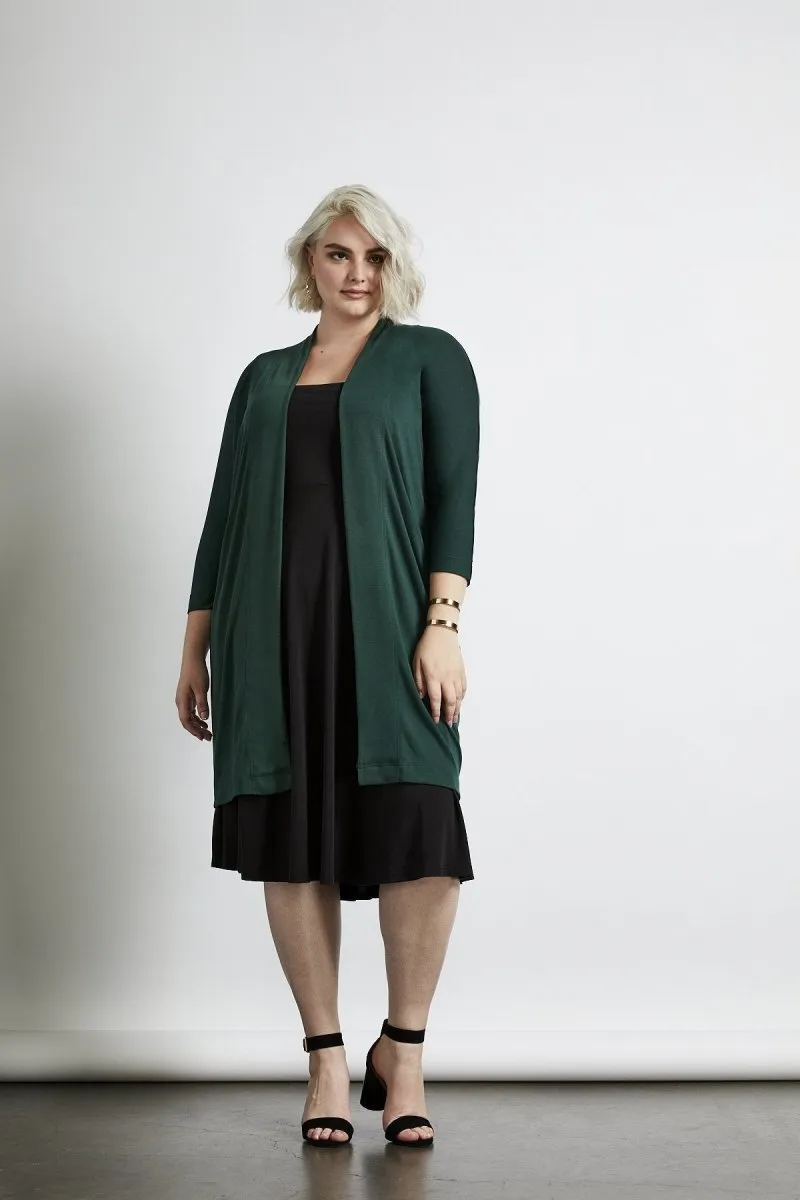 Oki Relaxed Cardi in Jungle