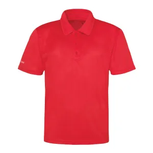 Omnitau Kid's Classic Golf Polo Shirt - Red