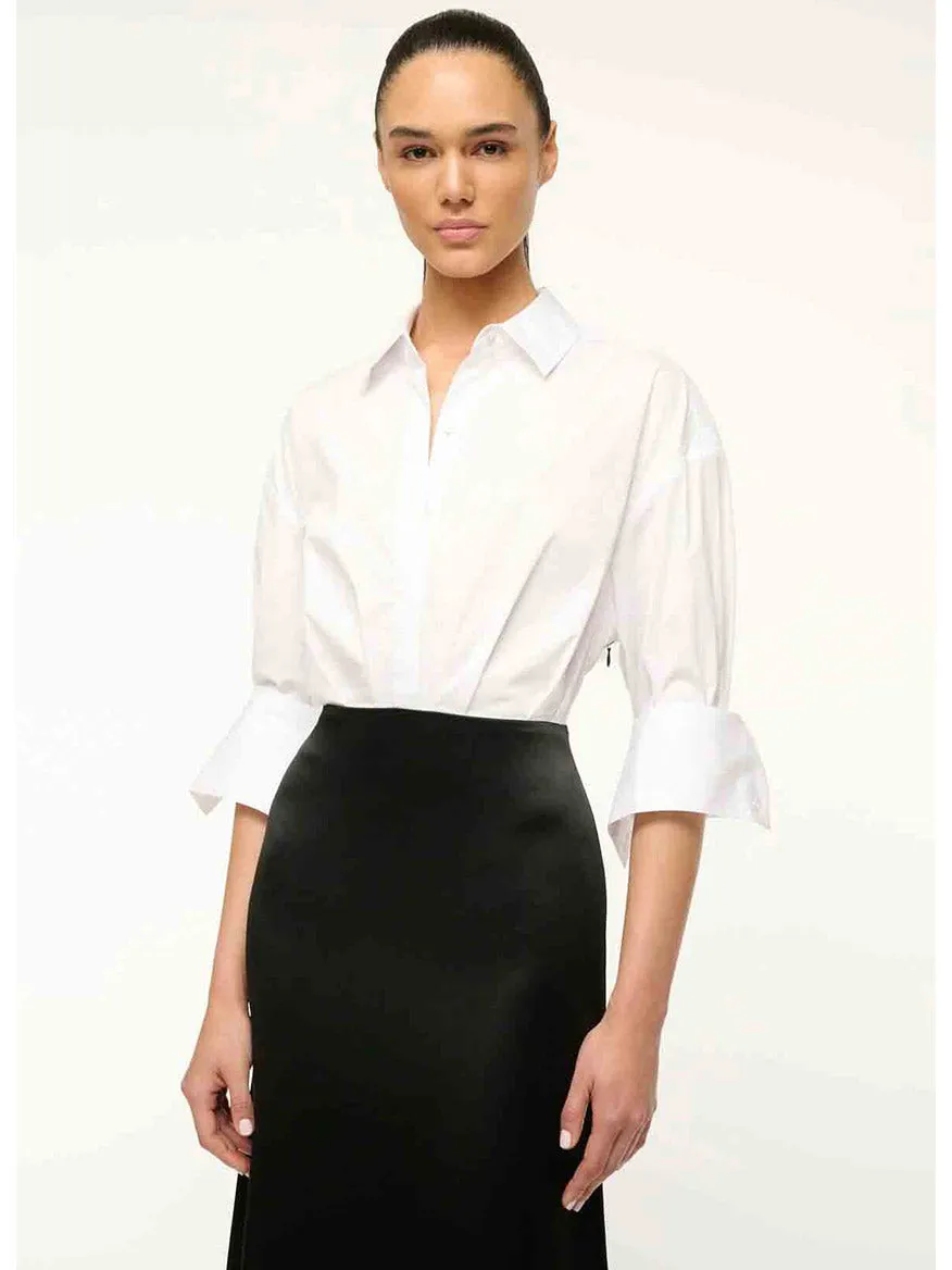 STAUD Nile Dress in Black