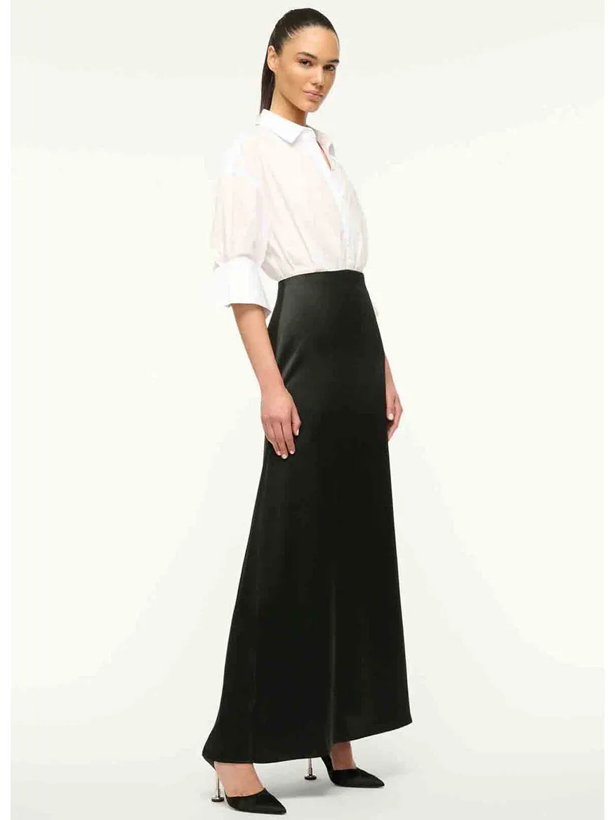 STAUD Nile Dress in Black