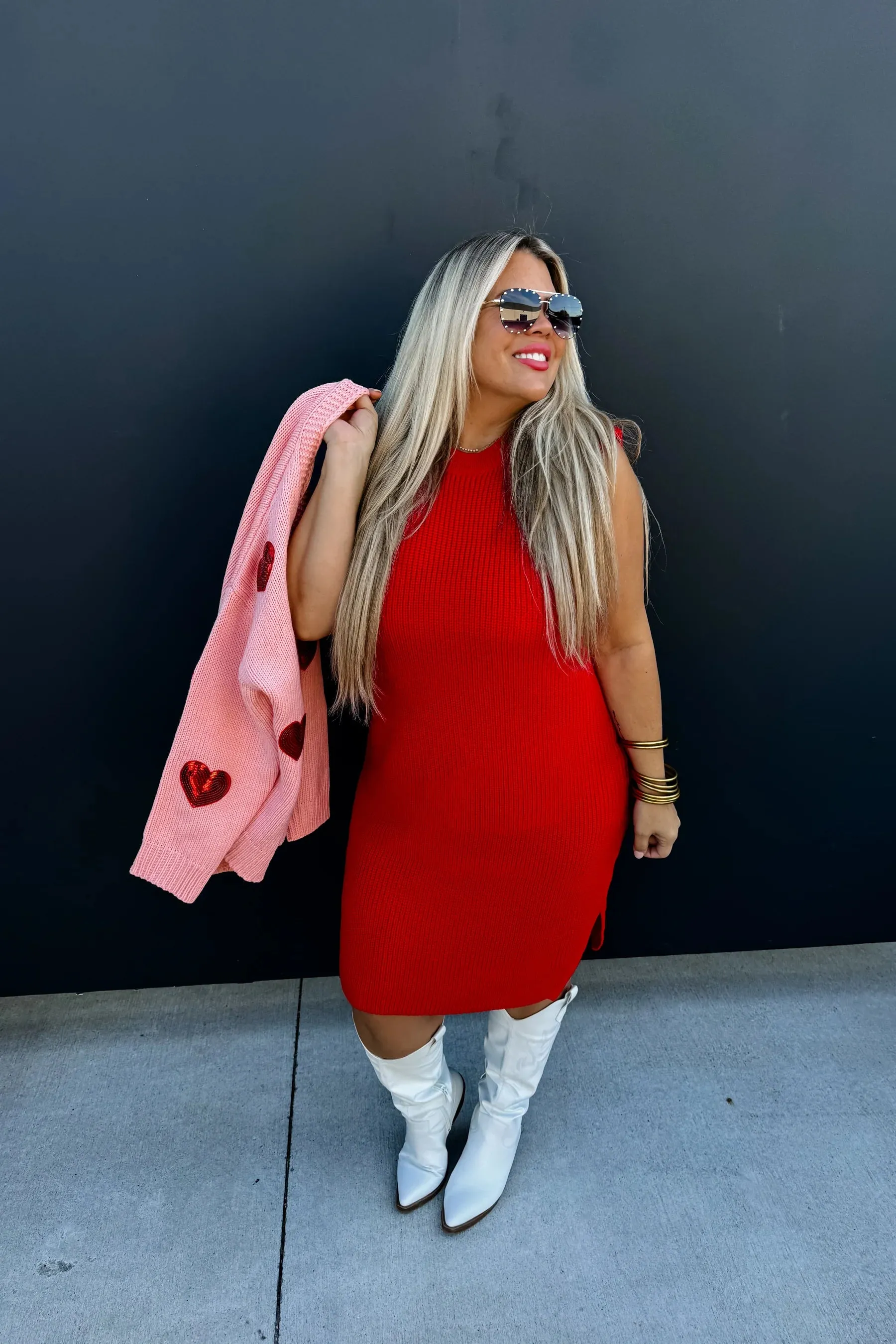 VANESSA SWEATER DRESS