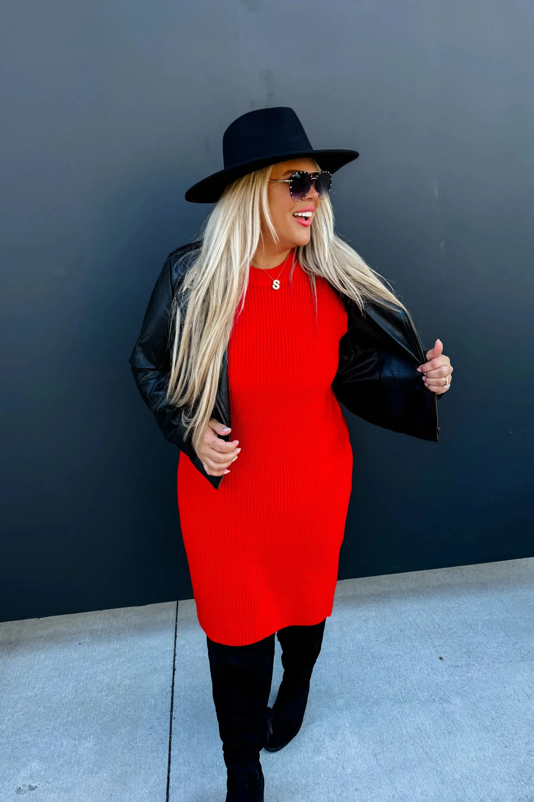 VANESSA SWEATER DRESS