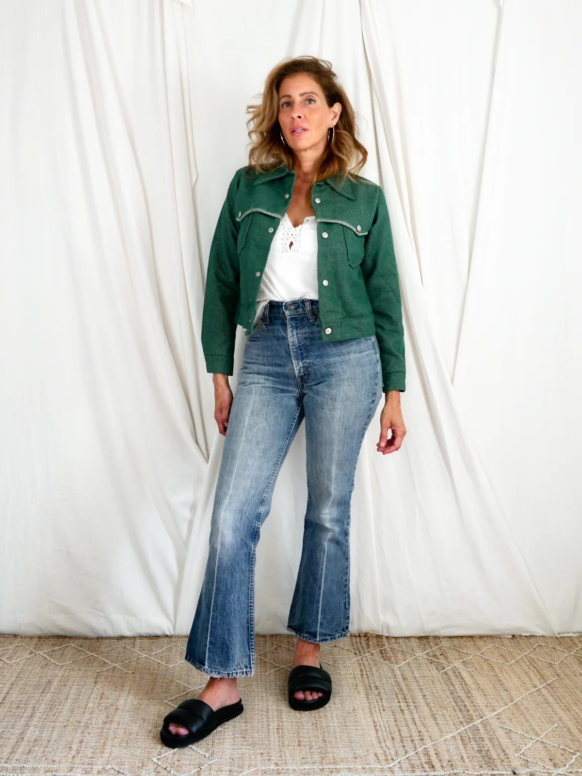 Vintage Western Evergreen Jacket