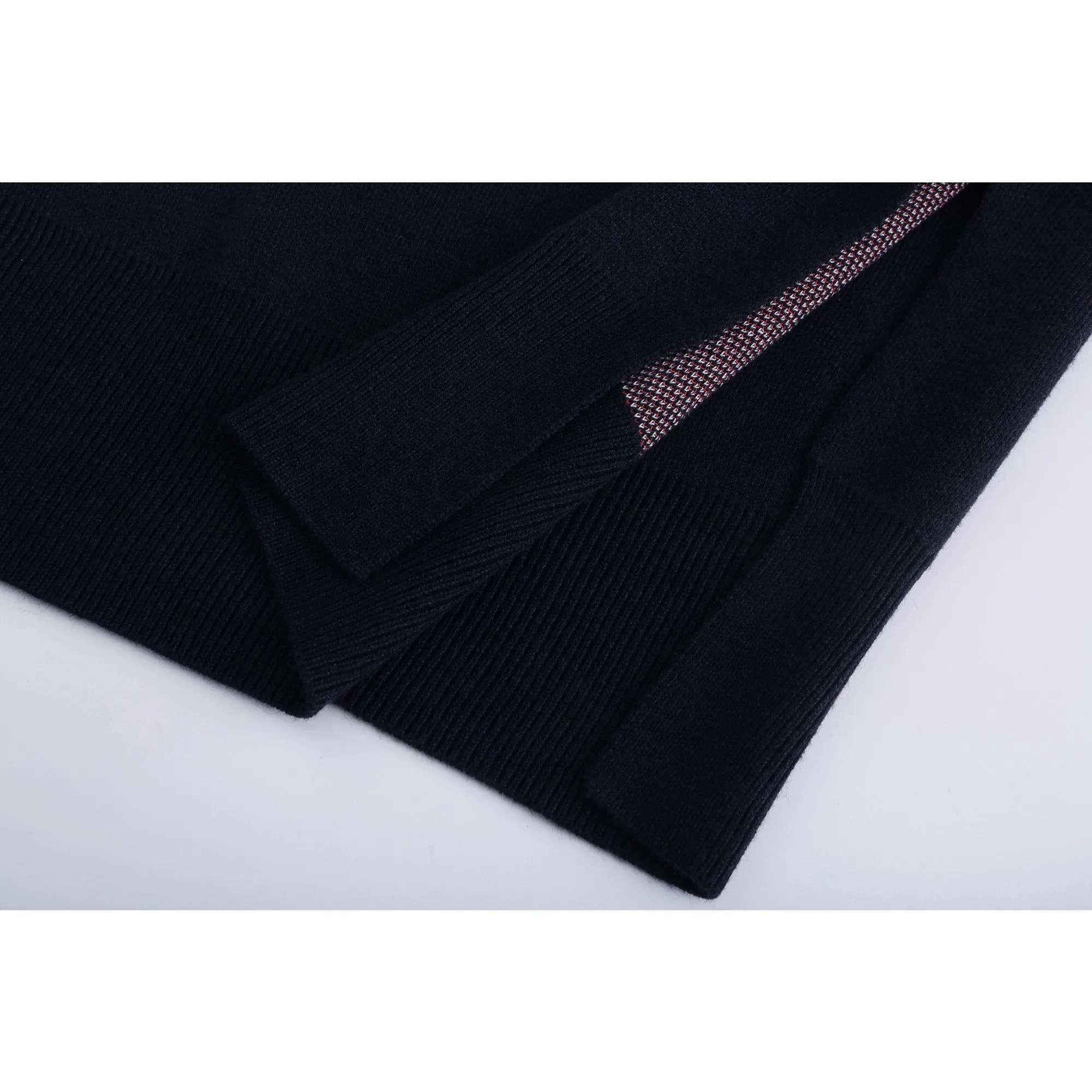 Women Jacquard Graphic Sweater Dress - Charcoal
